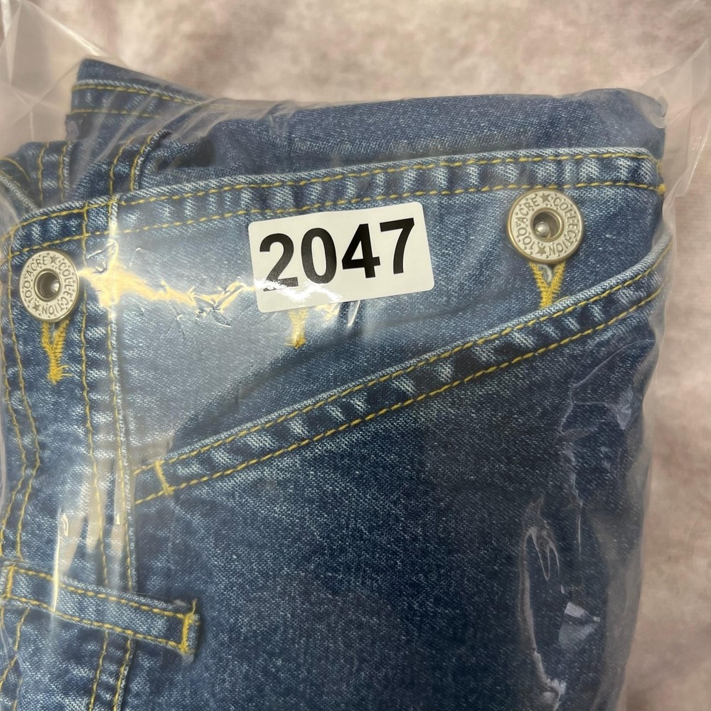 Vintage Disney Pooh Overalls Youth 10 Tigger Cargo Pants Denim 90s - Picture 8 of 8